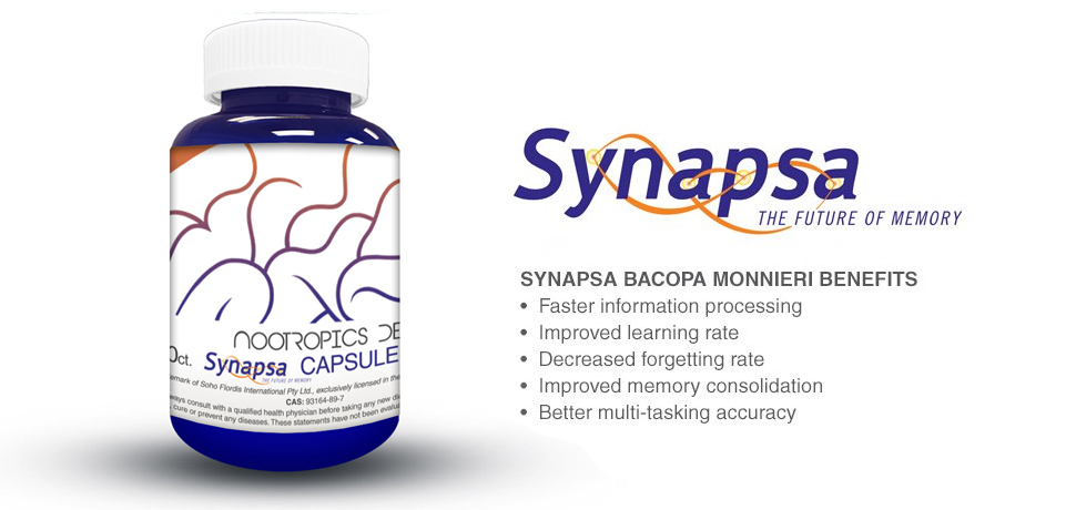 Synapsa Bacopa monnieri Benefits